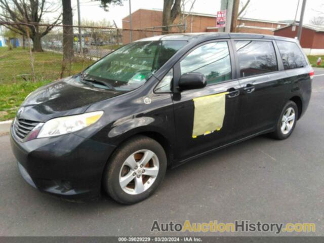 TOYOTA SIENNA LE 8 PASSENGER, 5TDKA3DC7CS013907