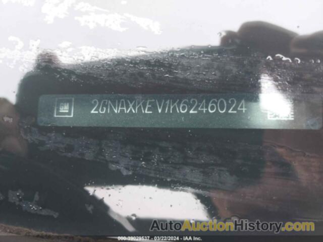 CHEVROLET EQUINOX LT, 2GNAXKEV1K6246024