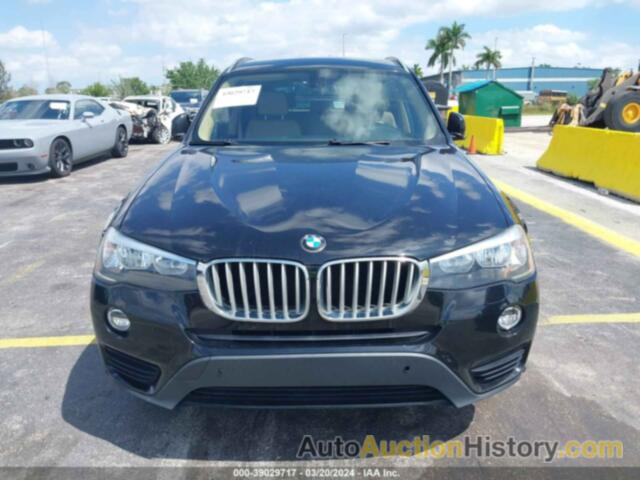 BMW X3 SDRIVE28I, 5UXWZ7C53H0V85621