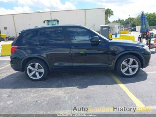 BMW X3 SDRIVE28I, 5UXWZ7C53H0V85621