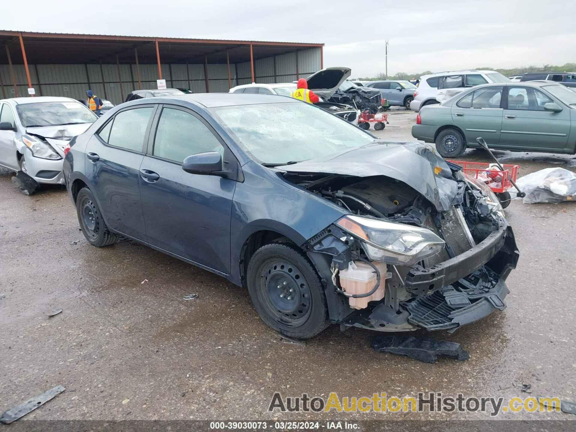 TOYOTA COROLLA LE, 5YFBURHE6GP420847