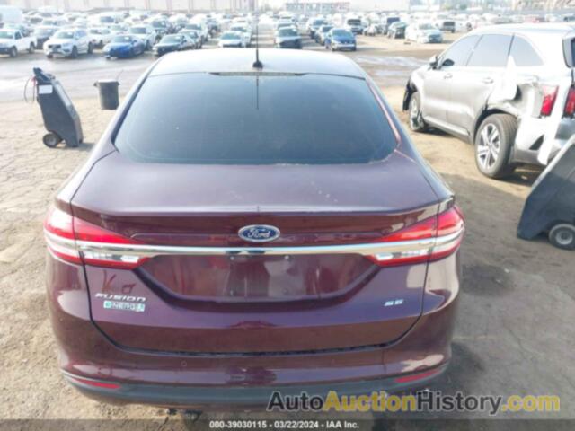 FORD FUSION ENERGI SE LUXURY, 3FA6P0PU9HR180255