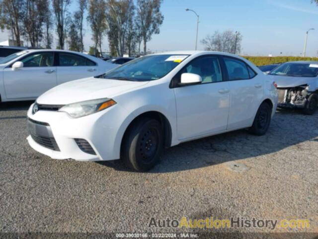 TOYOTA COROLLA LE, 5YFBURHE8GP548989