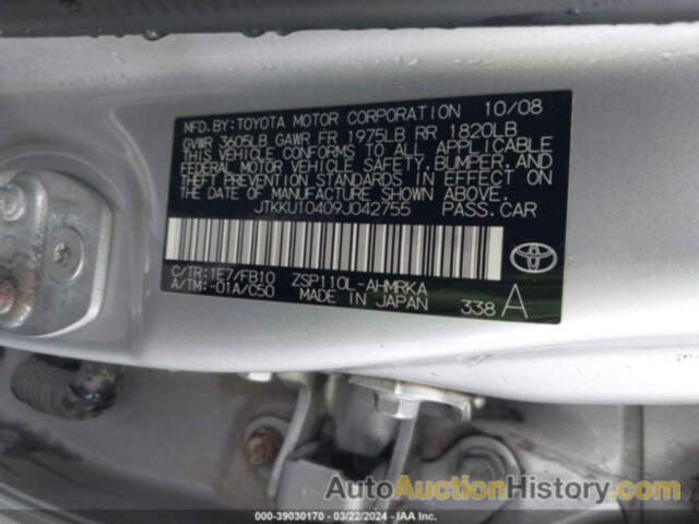 SCION XD, JTKKU10409J042755