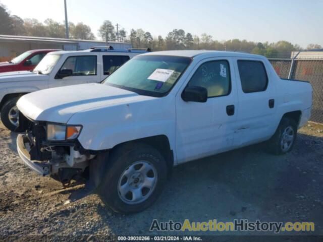 HONDA RIDGELINE RT, 2HJYK162X8H521287