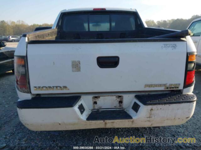 HONDA RIDGELINE RT, 2HJYK162X8H521287