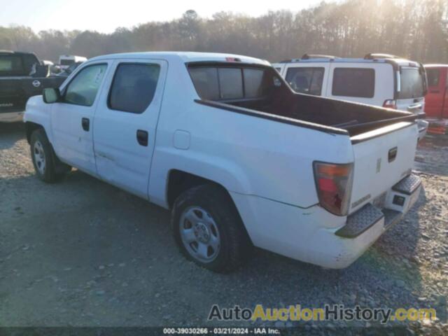 HONDA RIDGELINE RT, 2HJYK162X8H521287