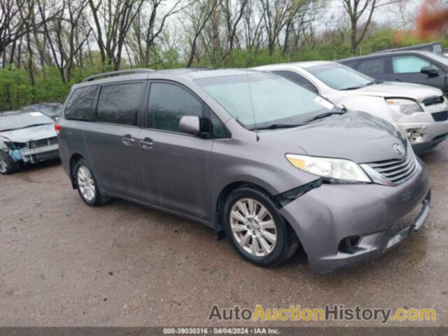 TOYOTA SIENNA XLE 7 PASSENGER, 5TDDK3DC8CS035596