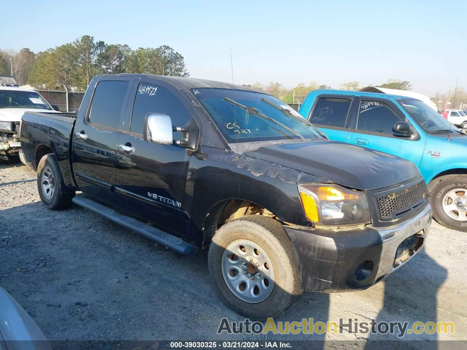 NISSAN TITAN LE, 1N6BA07A97N215360