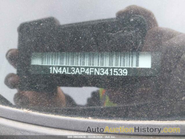 NISSAN ALTIMA 2.5 SL, 1N4AL3AP4FN341539