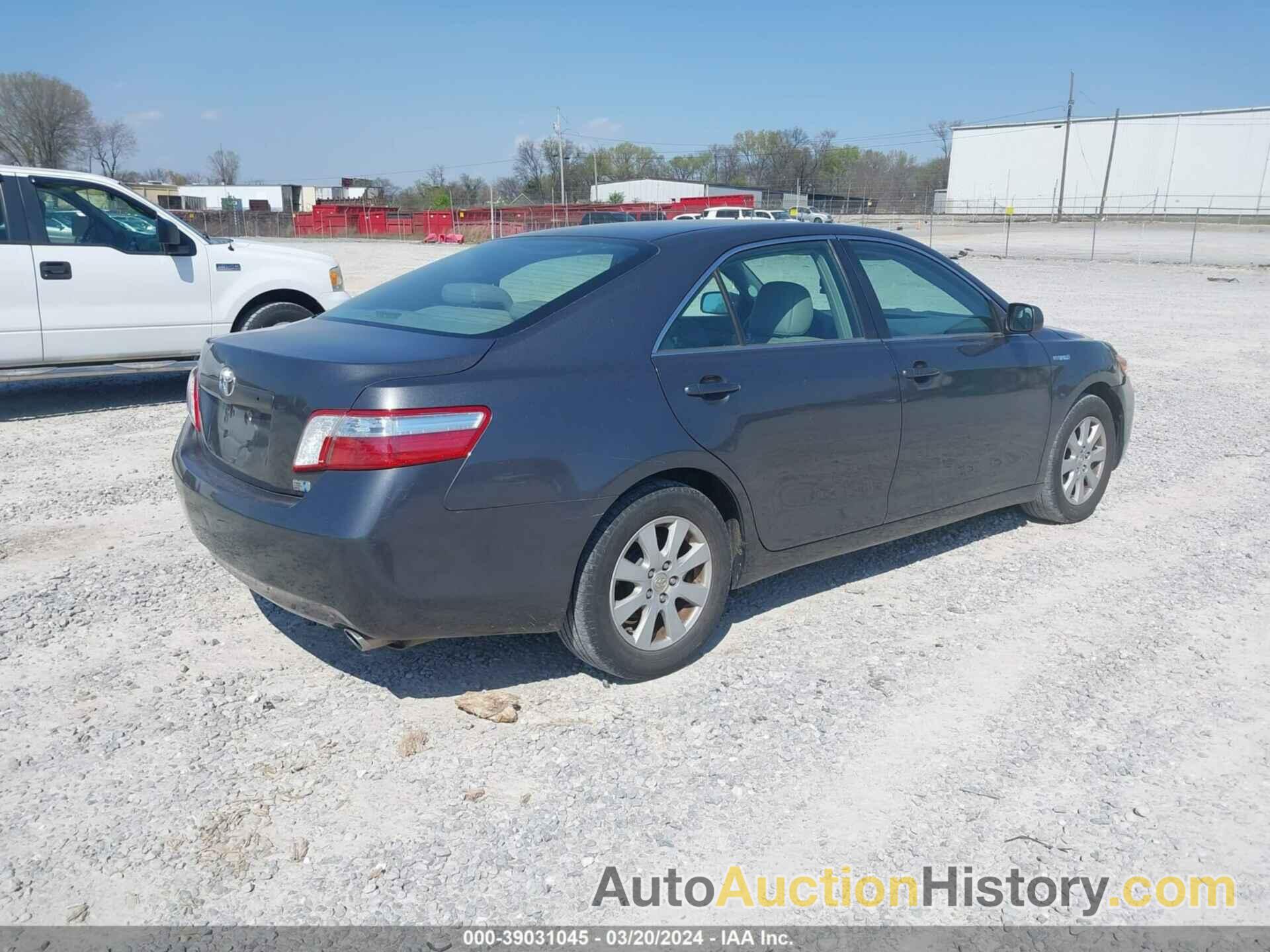 TOYOTA CAMRY HYBRID, 4T1BB46K18U034712