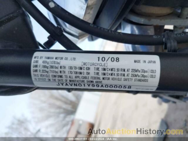 YAMAHA XVS950 AC, JYAVN01Y99A000058