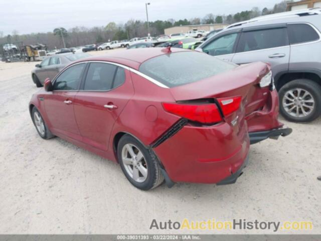 KIA OPTIMA LX, 5XXGM4A75EG300242