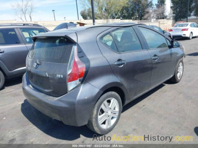 TOYOTA PRIUS C ONE, JTDKDTB30F1114489