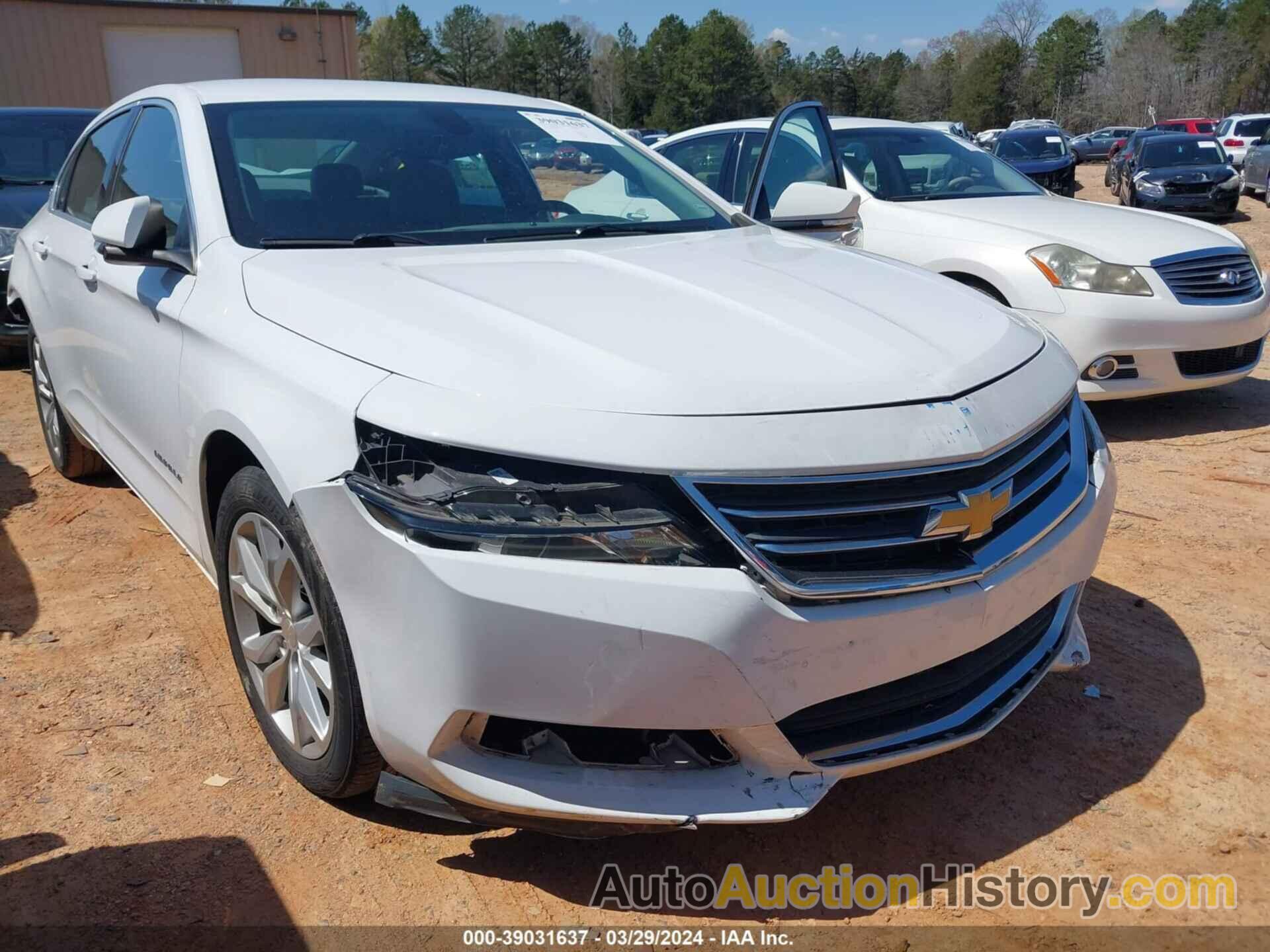 CHEVROLET IMPALA LT, 1G11Z5S39KU109110