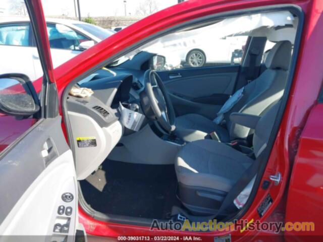 HYUNDAI ACCENT SE, KMHCT4AEXHU287840