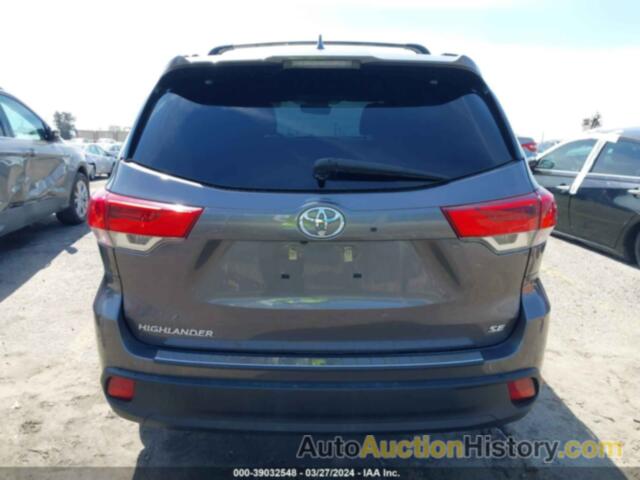 TOYOTA HIGHLANDER SE, 5TDKZRFH8JS548794