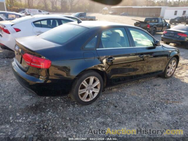 AUDI A4 2.0T PREMIUM, WAUAFAFLXAN037889