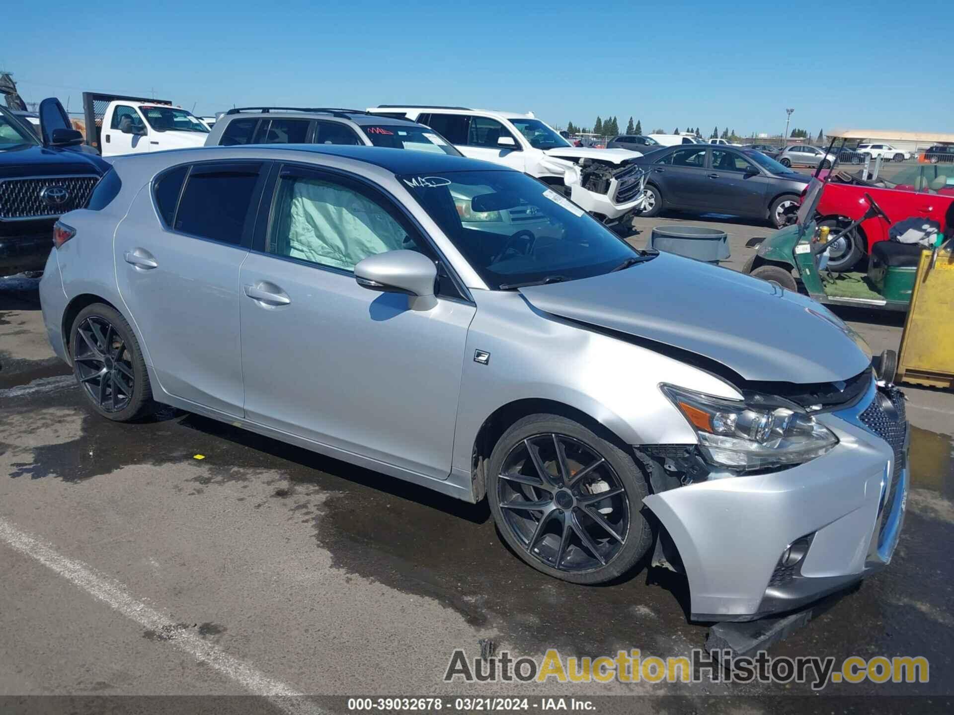 LEXUS CT 200H, JTHKD5BH2G2253587