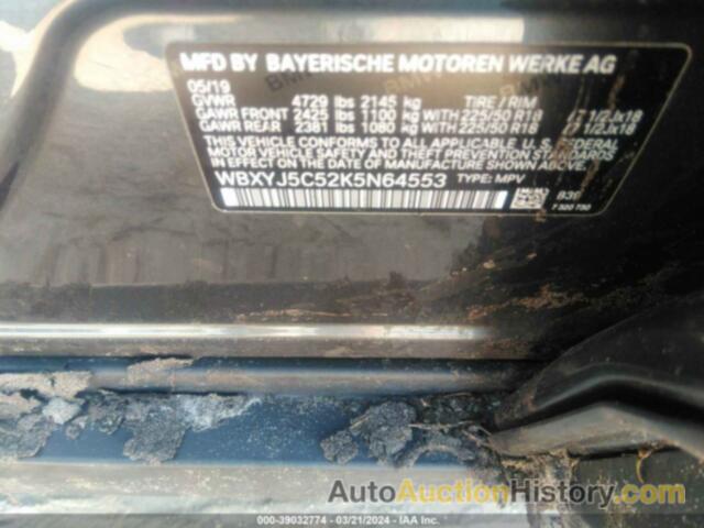 BMW X2 XDRIVE28I, WBXYJ5C52K5N64553