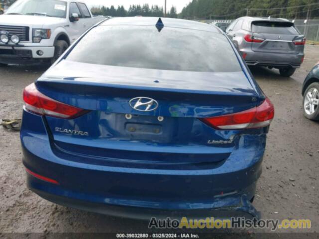 HYUNDAI ELANTRA SE/VALUE/LIMITED, 5NPD84LF6HH031365