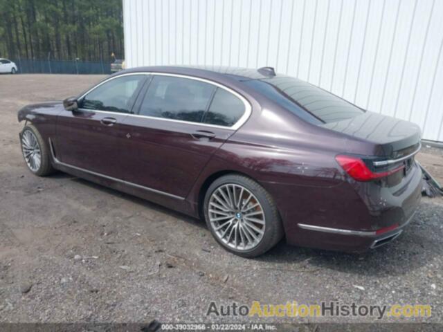 BMW 750I XDRIVE, WBA7U2C03LGJ59453