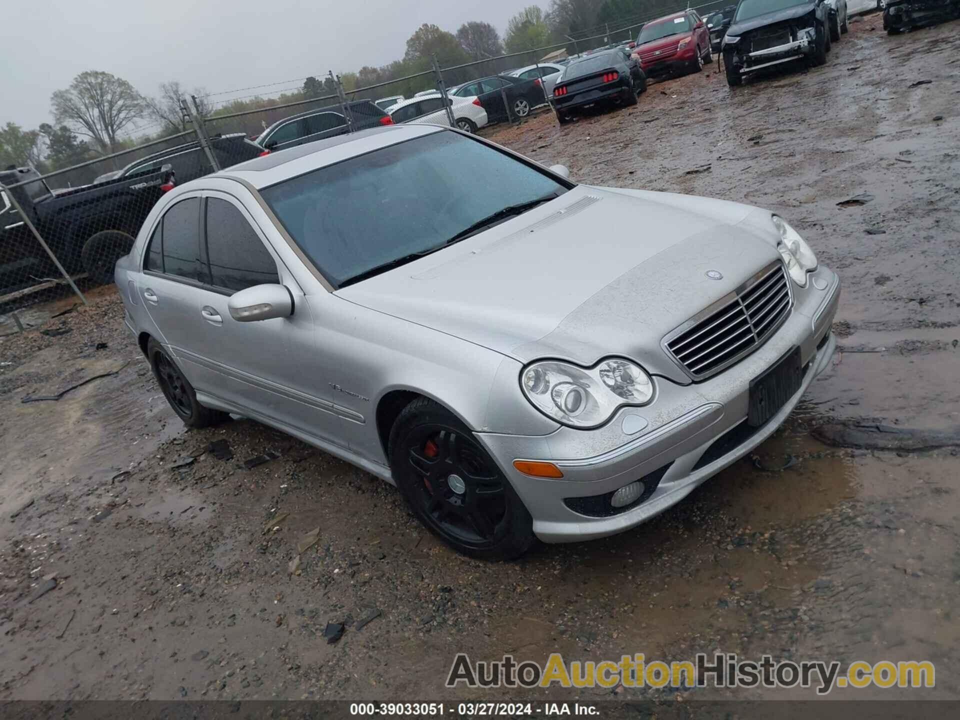 MERCEDES-BENZ C 32 AMG KOMPRESSOR, WDBRF65J63F358729