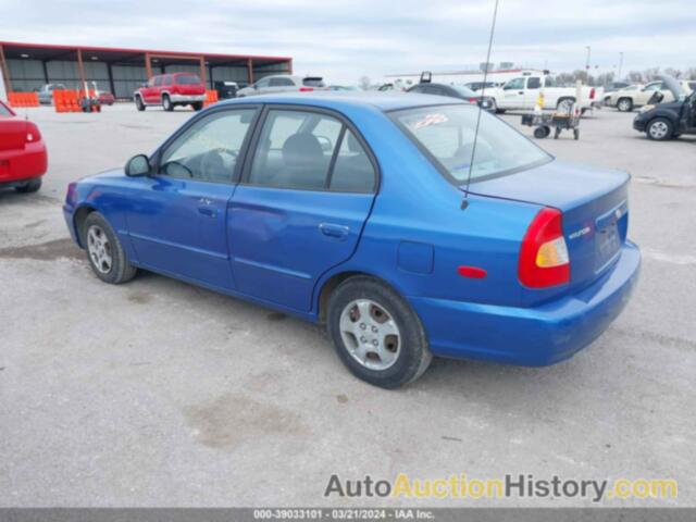 HYUNDAI ACCENT GL, KMHCG45C72U339090