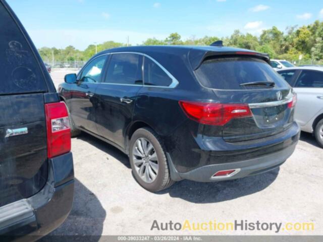 ACURA MDX TECHNOLOGY PACKAGE, 5FRYD3H44EB001398