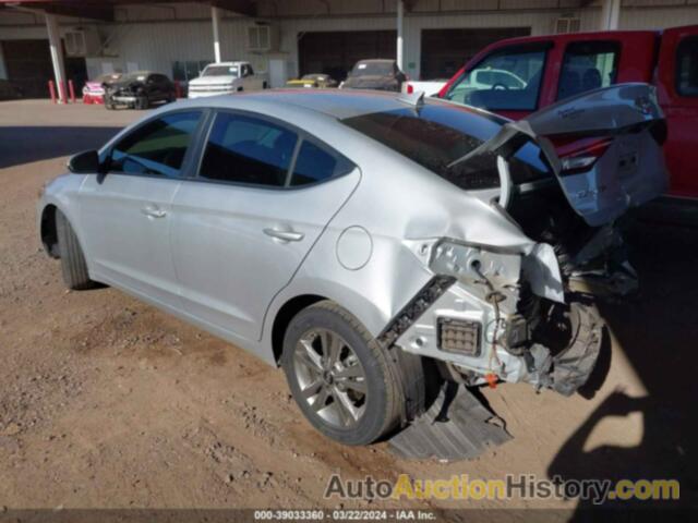 HYUNDAI ELANTRA SEL/VALUE/LIMITED, 5NPD84LFXJH378414