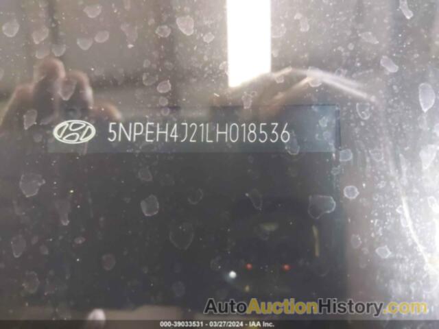 HYUNDAI SONATA LIMITED, 5NPEH4J21LH018536