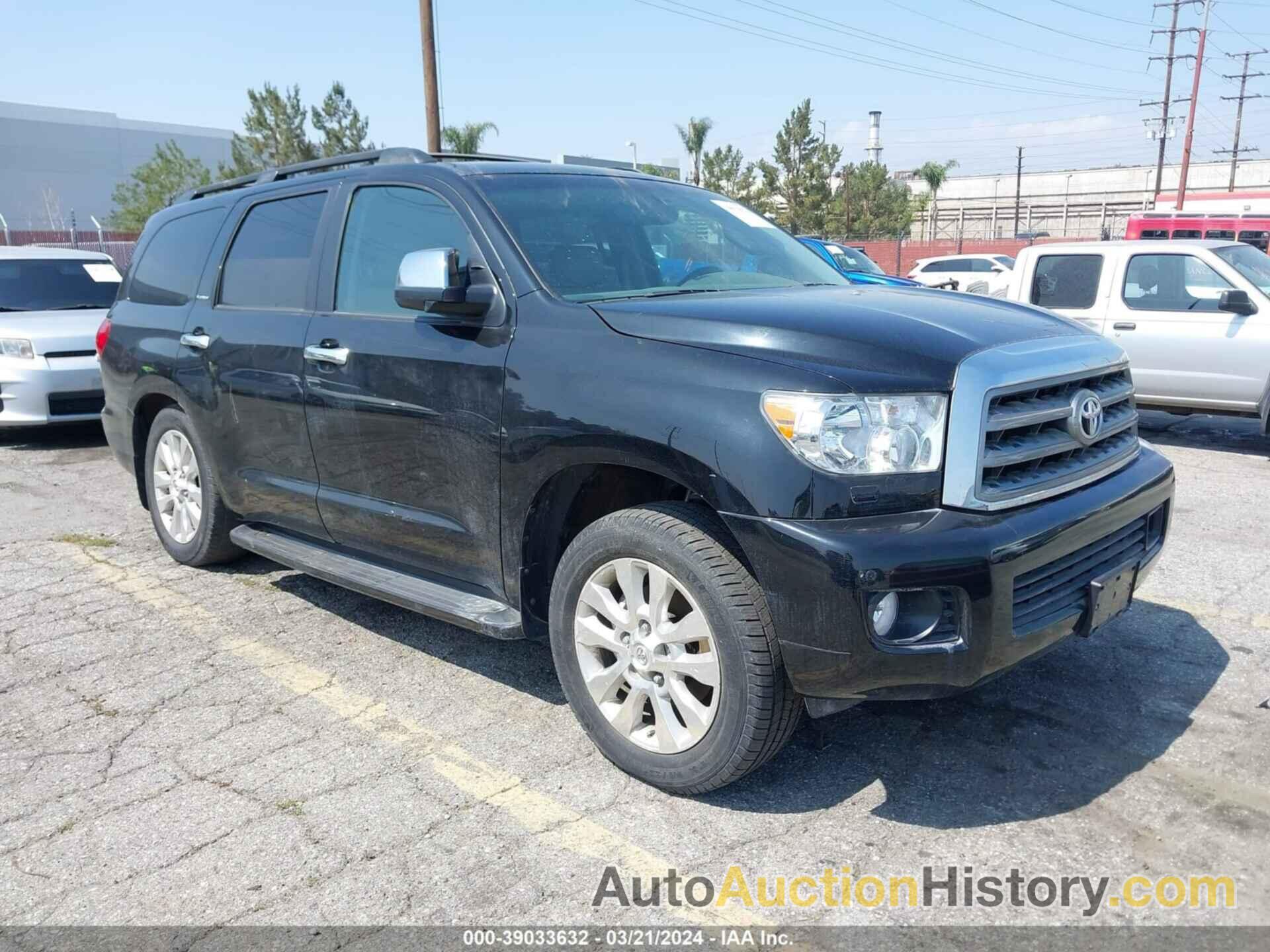 TOYOTA SEQUOIA PLATINUM 5.7L V8, 5TDDW5G13FS117850