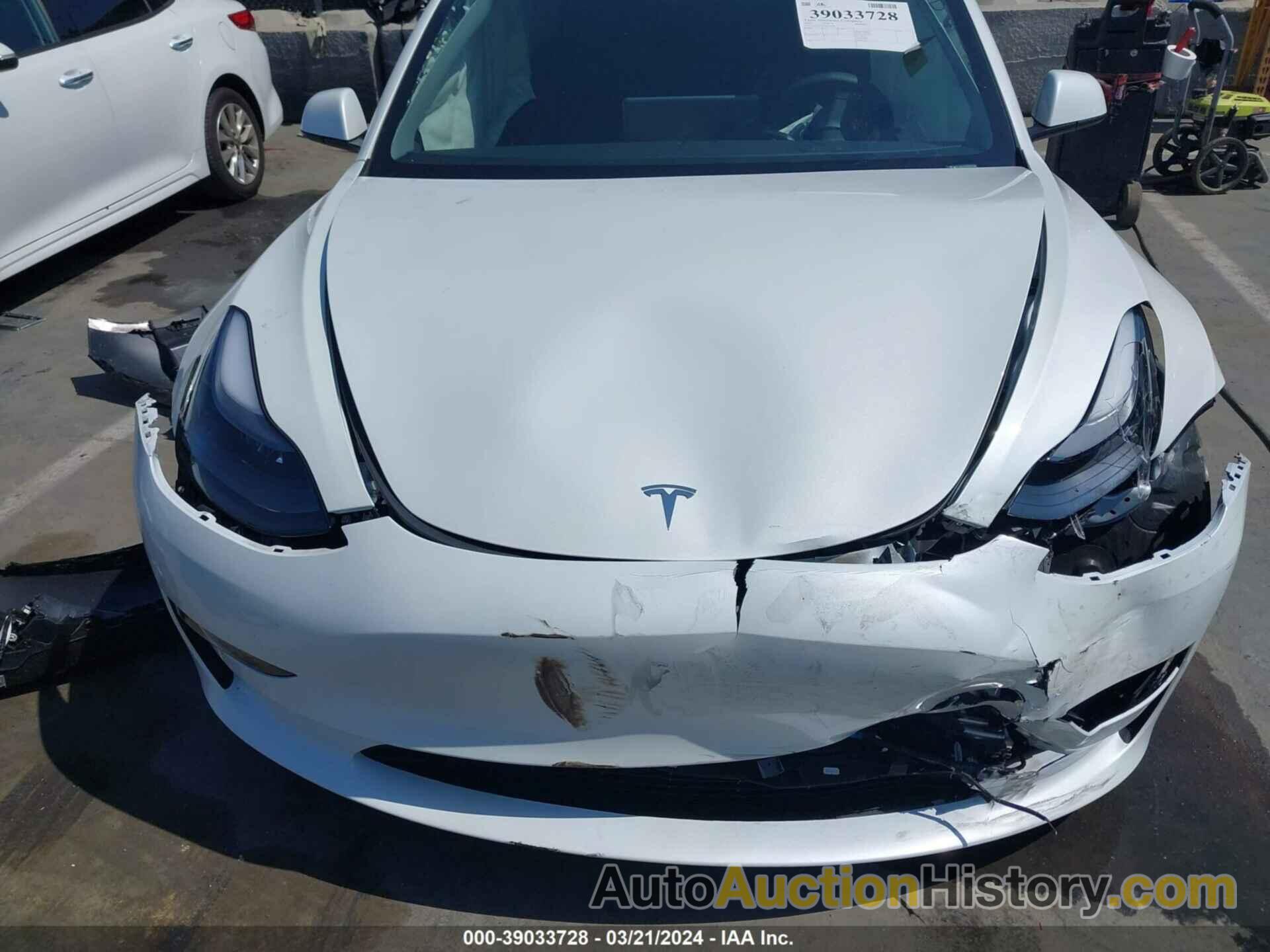 TESLA MODEL 3 REAR-WHEEL DRIVE, 5YJ3E1EA2PF557428