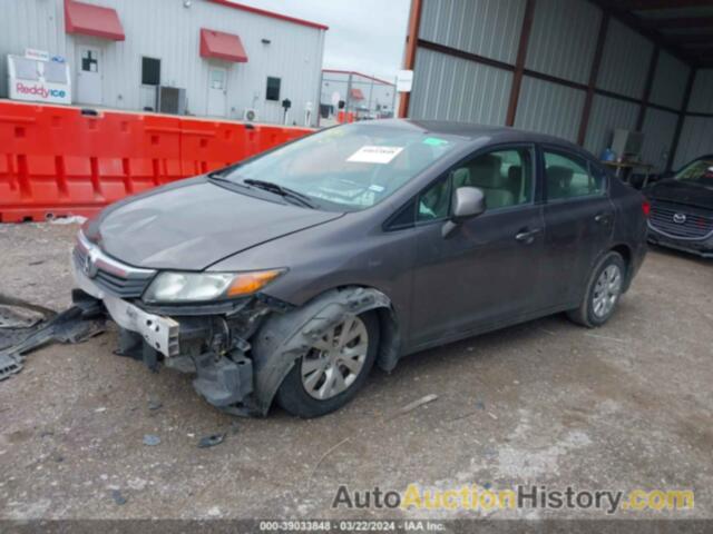 HONDA CIVIC LX, 19XFB2F52CE077242