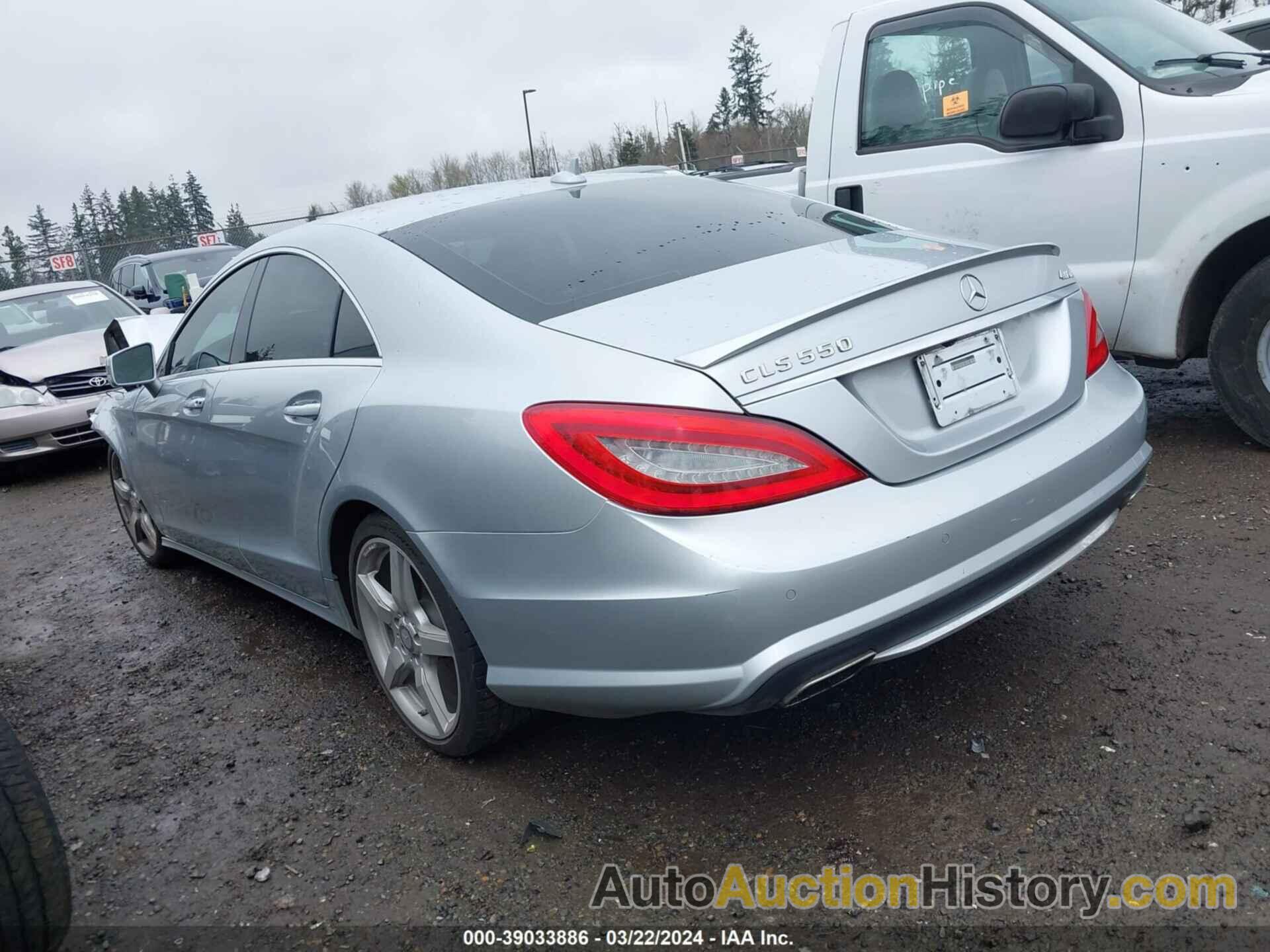 MERCEDES-BENZ CLS 550 4MATIC, WDDLJ9BB4EA119349