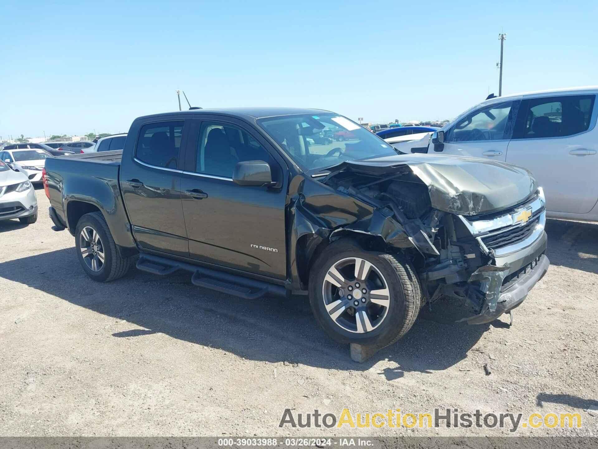 CHEVROLET COLORADO LT, 1GCGSCEN6J1108133