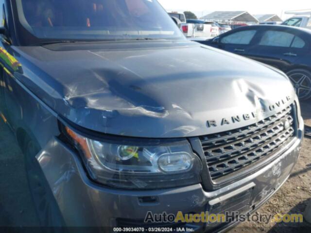 LAND ROVER RANGE ROVER 5.0L V8 SUPERCHARGED, SALGS2EF6GA265486