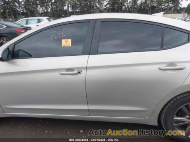 HYUNDAI ELANTRA SEL, 5NPD84LF3JH238799