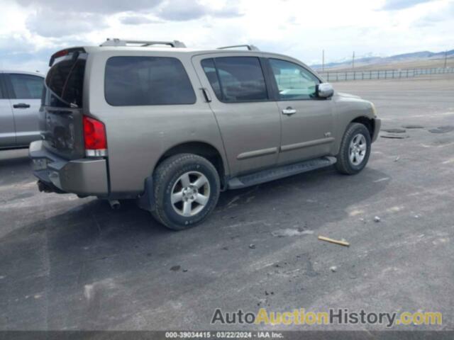 NISSAN ARMADA SE, 5N1AA08C07N705650