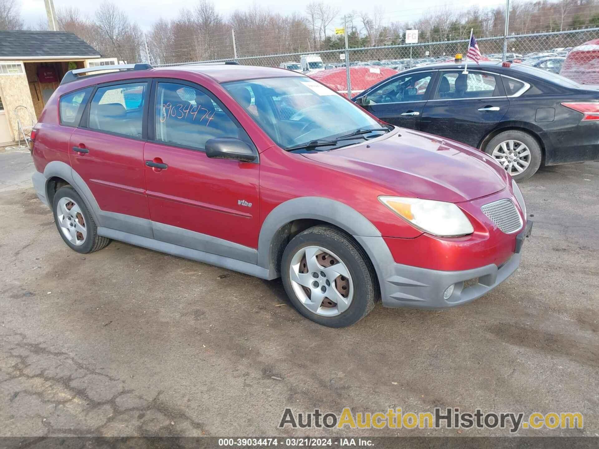 PONTIAC VIBE, 5Y2SL65806Z428866