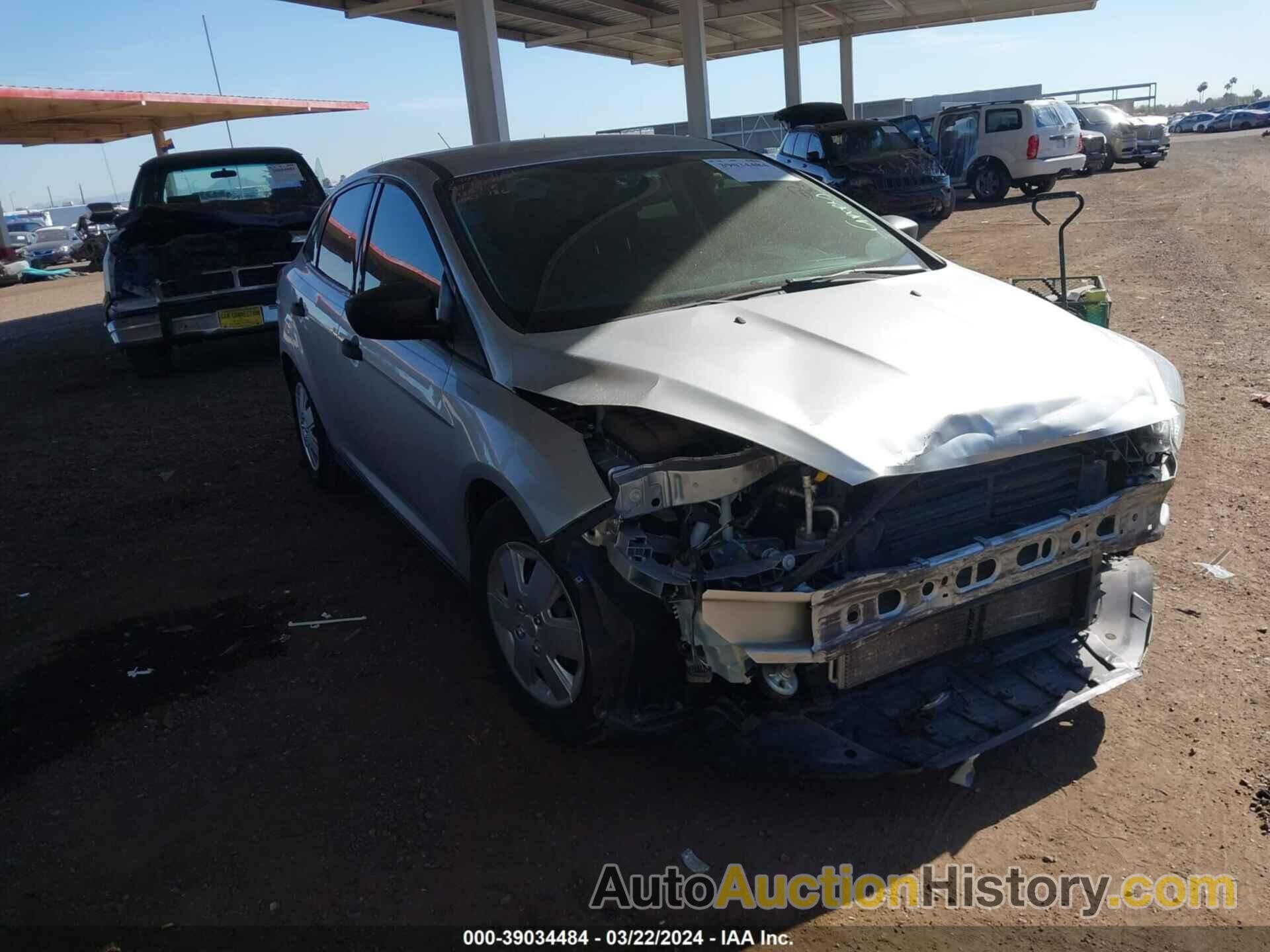 FORD FOCUS S, 1FADP3E22HL329257