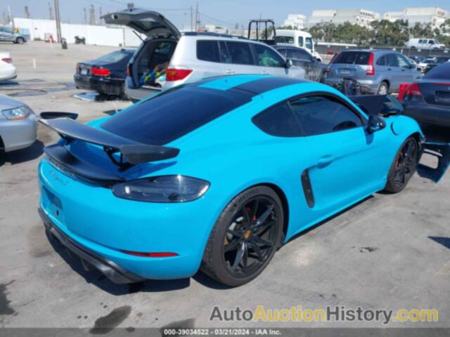 PORSCHE 718 CAYMAN S, WP0AB2A87KS278142