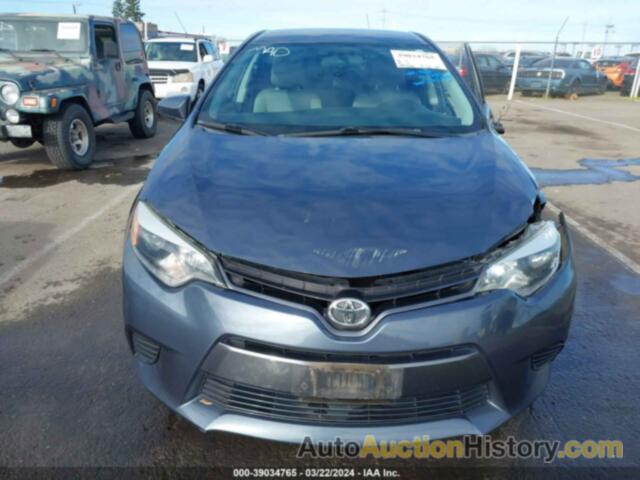 TOYOTA COROLLA LE, 2T1BURHE1GC674594