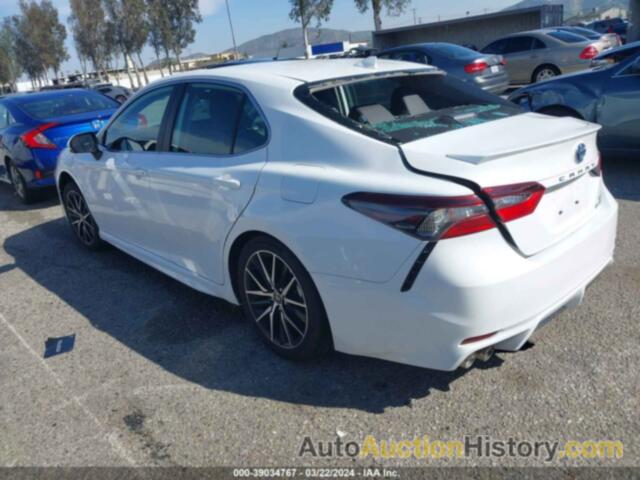 TOYOTA CAMRY SE HYBRID, 4T1G31AK4PU609778