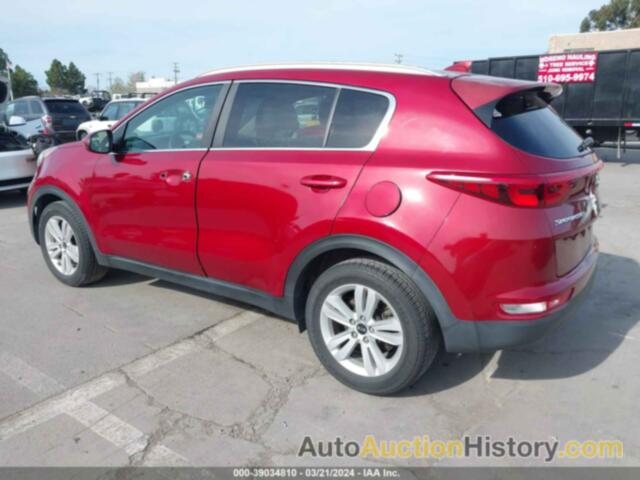 KIA SPORTAGE LX, KNDPM3AC1H7050728