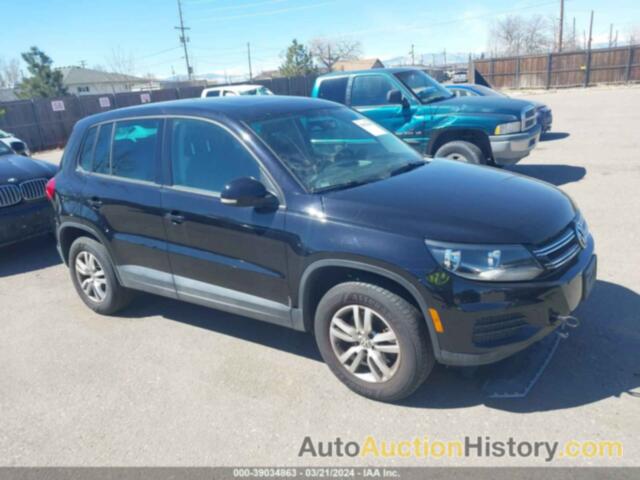 VOLKSWAGEN TIGUAN S, WVGBV7AX1CW588809