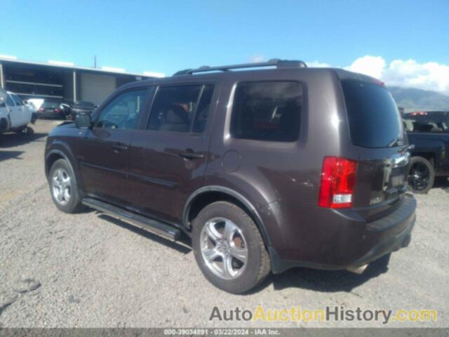 HONDA PILOT EX-L, 5FNYF4H59DB040609