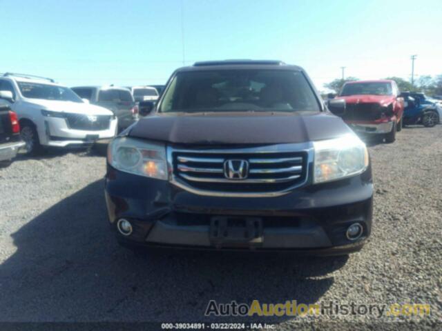 HONDA PILOT EX-L, 5FNYF4H59DB040609