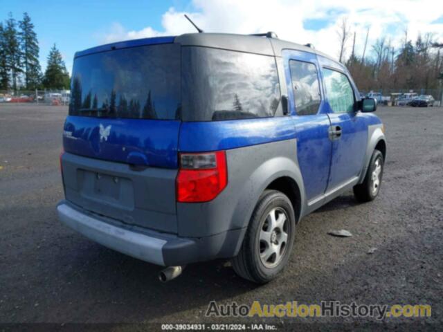 HONDA ELEMENT EX, 5J6YH28504L019380