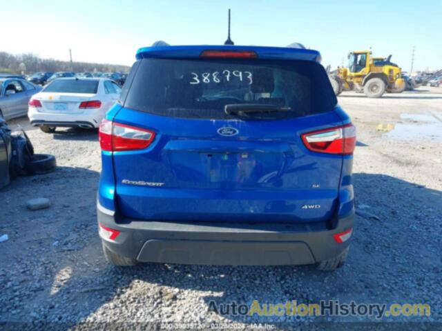 FORD ECOSPORT SE, MAJ6S3GL5LC388793